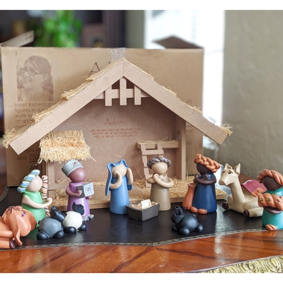 The Autom Company Adore! 12-Piece Nativity Set - Picture 2 of 8